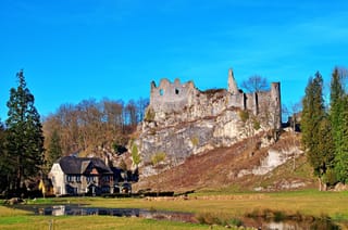 The Ruins of the castle of Montaigle