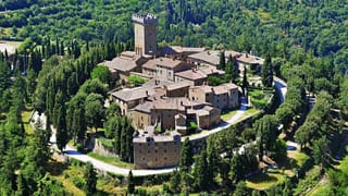 The castle Castello di Gargonza