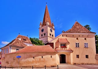 Evangelical church in Cisnadioara