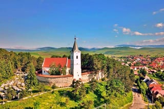 Cârța fortified church