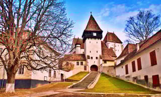 The fortified church from Bazna
