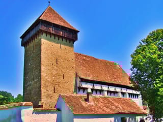 The fortified church from Stejărişu