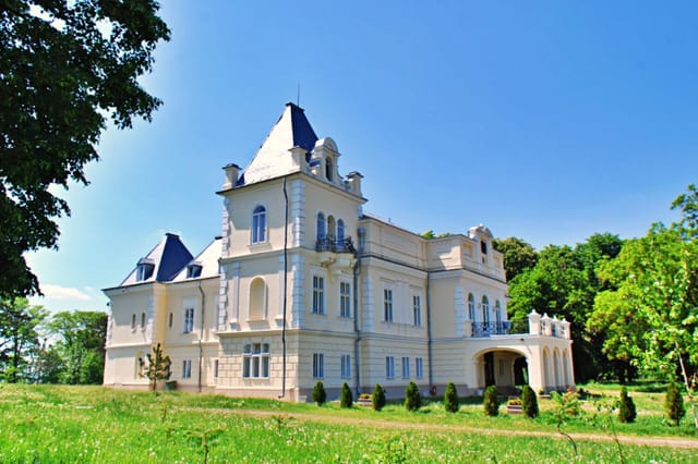 Cantacuzino-Pașcanu mansion in Popești